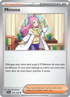 Mimosa 179/198 Écarlate et Violet