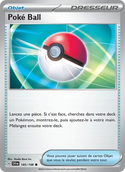 Poké Ball 185/198 Écarlate et Violet