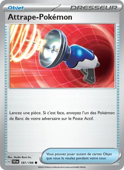Attrape-Pokémon 187/198 Écarlate et Violet