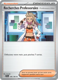 Recherches Professorales 189/198 Écarlate et Violet