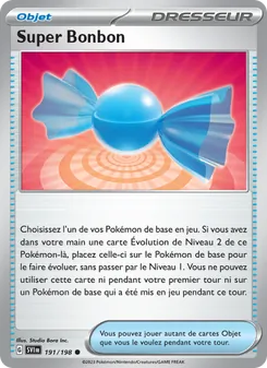 Super Bonbon 191/198 Écarlate et Violet