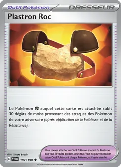 Plastron Roc 192/198 Écarlate et Violet