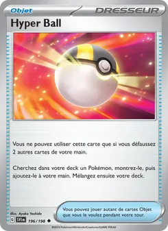 Hyper Ball 196/198 Écarlate et Violet