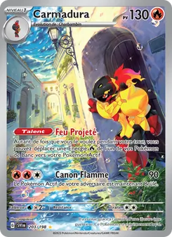 Carmadura 203/198 Écarlate et Violet