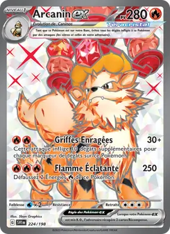 Arcanin-ex 224/198 Écarlate et Violet