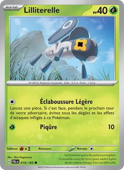Lilliterelle 019/193 Évolutions à Paldea