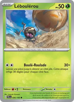 Léboulérou 026/193 Évolutions à Paldea