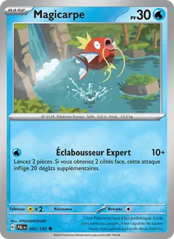 Magicarpe 042/193 Évolutions à Paldea