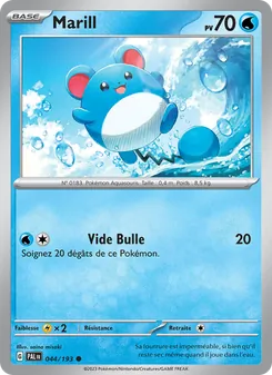 Marill 044/193 Évolutions à Paldea