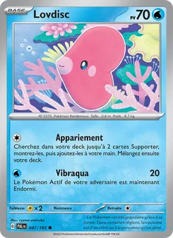 Lovdisc 047/193 Évolutions à Paldea