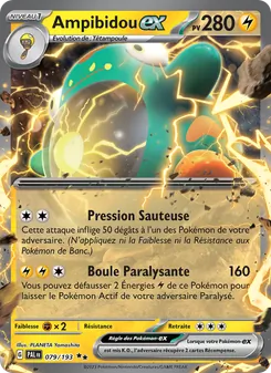 Ampibidou-ex 079/193 Évolutions à Paldea