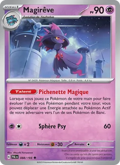 Magirêve 088/193 Évolutions à Paldea