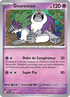 Gouroutan 094/193 Évolutions à Paldea