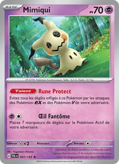 Mimiqui 097/193 Évolutions à Paldea