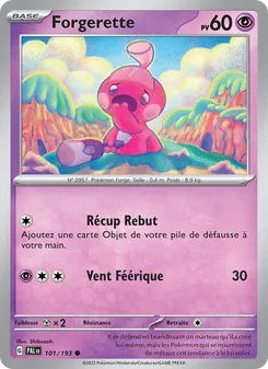 Forgerette 101/193 Évolutions à Paldea