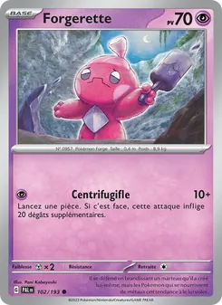 Forgerette 102/193 Évolutions à Paldea