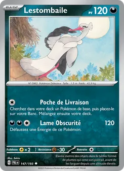Lestombaile 147/193 Évolutions à Paldea