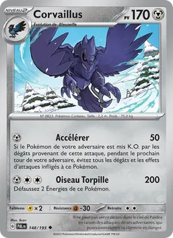 Corvaillus 148/193 Évolutions à Paldea