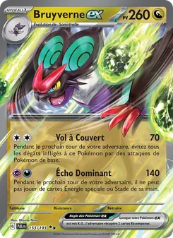Bruyverne-ex 153/193 Évolutions à Paldea