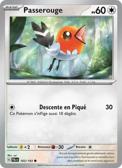Passerouge 163/193 Évolutions à Paldea