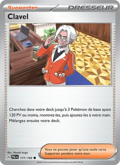 Clavel 177/193 Évolutions à Paldea