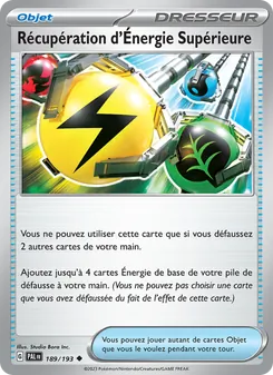 Récupération d'Énergie Supérieure 189/193 Évolutions à Paldea