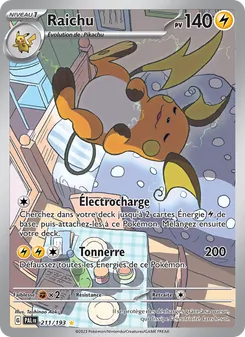 Raichu 211/193 Évolutions à Paldea