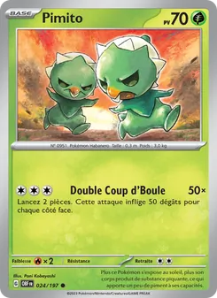Pimito 024/197 Flammes Obsidiennes