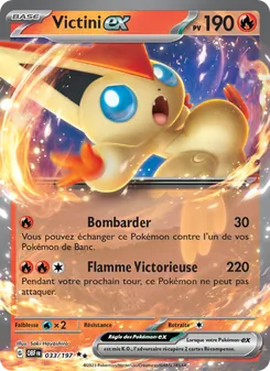 Victini-ex 033/197 Flammes Obsidiennes