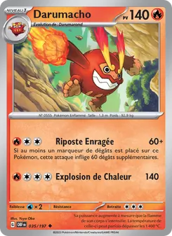 Darumacho 035/197 Flammes Obsidiennes
