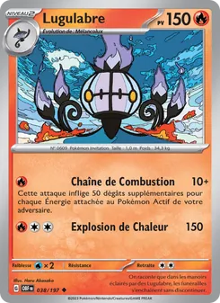 Lugulabre 038/197 Flammes Obsidiennes