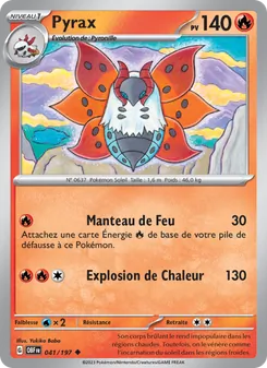 Pyrax 041/197 Flammes Obsidiennes