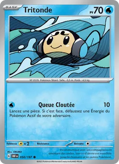 Tritonde 050/197 Flammes Obsidiennes
