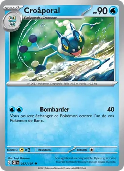 Croâporal 057/197 Flammes Obsidiennes