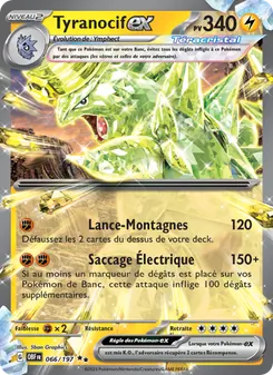 Tyranocif-ex 066/197 Flammes Obsidiennes