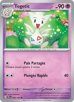Togetic 084/197 Flammes Obsidiennes