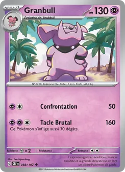 Granbull 088/197 Flammes Obsidiennes