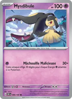 Mysdibule 089/197 Flammes Obsidiennes