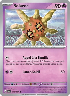 Solaroc 093/197 Flammes Obsidiennes