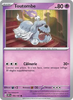 Toutombe 100/197 Flammes Obsidiennes