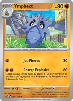 Ymphect 106/197 Flammes Obsidiennes