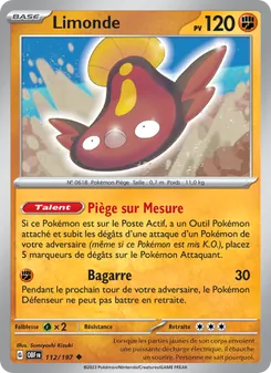 Limonde 112/197 Flammes Obsidiennes
