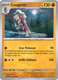 Lougaroc 117/197 Flammes Obsidiennes