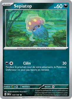 Sepiatop 137/197 Flammes Obsidiennes