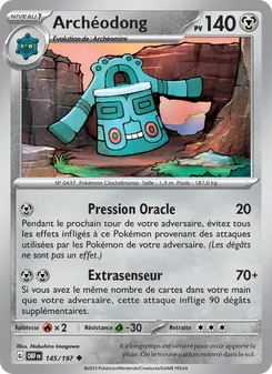 Archéodong 145/197 Flammes Obsidiennes