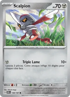 Scalpion 148/197 Flammes Obsidiennes
