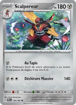 Scalpereur 150/197 Flammes Obsidiennes