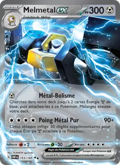 Melmetal-ex 153/197 Flammes Obsidiennes