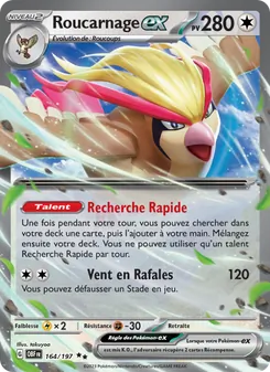 Roucarnage-ex 164/197 Flammes Obsidiennes