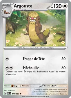 Argouste 177/197 Flammes Obsidiennes